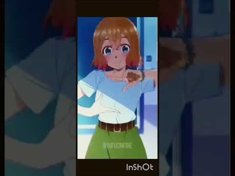 Different anime characters singing dancing