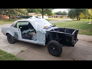 1966 Mustang 351w project build long w/ long tube headers