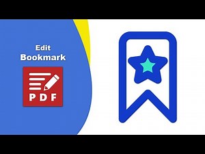 How to Change, Update, and Organize Bookmarks in a PDF Document in PDF XChange Editor