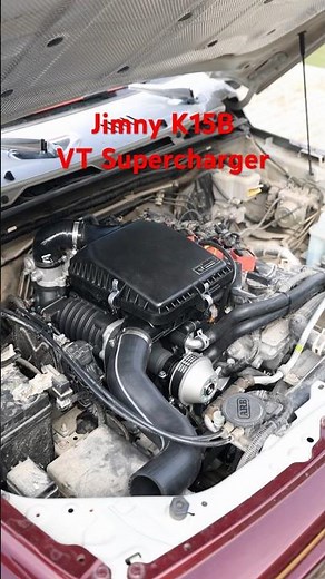 Jimny 1.5 K15B VT supercharger kit #supercharger #jimny #upgrade #performance #offroad