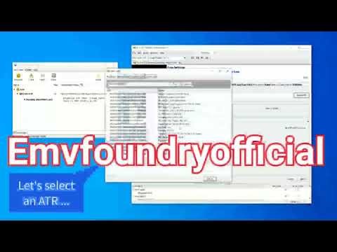 ATR CHANGE WITH EMV FOUNDRY SOFTWARE #viral
