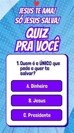 Quiz Fácil ✔😁 #perguntasbíblicas #perguntaserespostas #perguntas