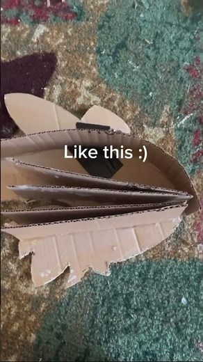 How to make a cardboard dragon puppet base. Paint soon!