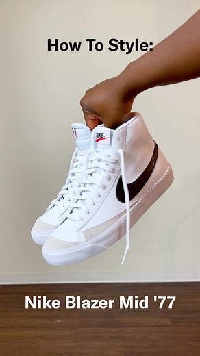 How to style Nike Blazer Mid ’77 #sneakers #fashiontiktok #nikeblazer #nikeblazermid77 #howtostyle #outfitideas #fashion