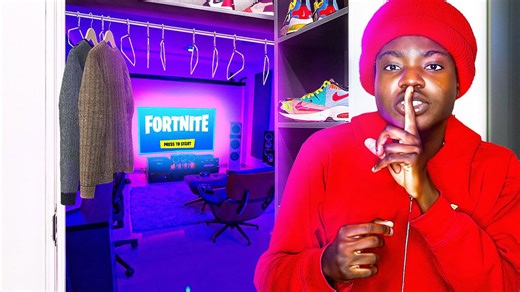 I Built a Secret Gaming Room in My House!