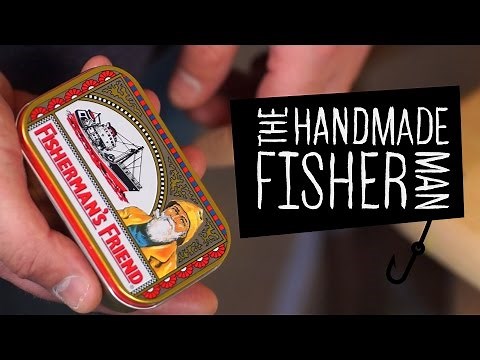 Making a Fisherman's Friend Drop Shot mini tackle box