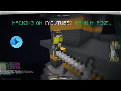 HACKING ON HYPIXEL WITH YOUTUBE RANK LIKE ITS 2019 (FLY, SPEED, VCLIP) [BEDWARS, SKYWARS]