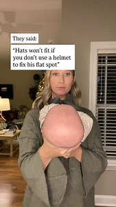 The scare tactics need to be called out If you want to fix your baby’s flat spot without a helmet, comment “FREE” to see if I can help ❤️ To start - I am not against helmets. But, I am against companies using scare tactics and preying on vulnerable parents to make a buck. (And it’s unethical when they use the same sales pitch on every single family…) I’m not for that. I’m also a therapist specializing in head shape and after fixing my son’s flat spot in 2022, I have now helped over 2500 parents 