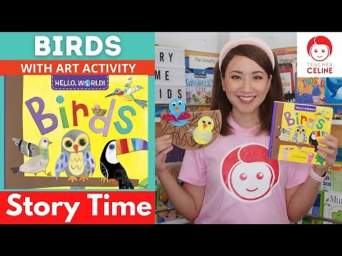 Learning about Birds | Birds Names and Sounds | Storytelling For Kids | Art Activity | Animals