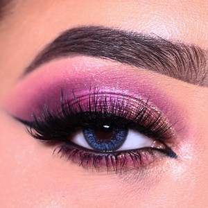 921K views · 10K reactions | Pink Cut Crease Tutorial  | Learning with Shilpa | Facebook