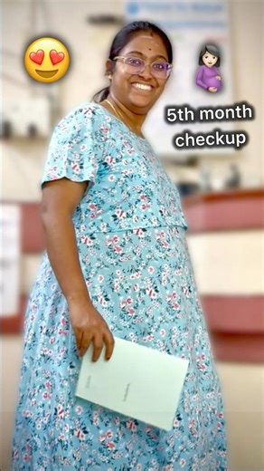 5th month pregnancy checkup 🤰😍