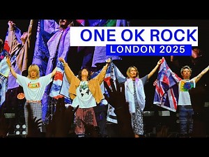[4K] ONE OK ROCK "DETOX" tour Live in London 2025 Full Concert | Emotional “Renegades” & “We Are”