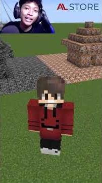 Cara hancurin BEDROCK di mode SURVIVAL #minecraftindonesia