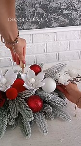 651K views · 32K reactions | DIY Christmas composition on table with...