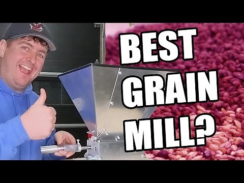 Malt Muncher 3 Grain Mill Unboxing Assembly and Crush Test