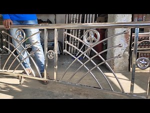 Stainless Steel Design For Balcony Railing || how to make stainless steel balcony railing