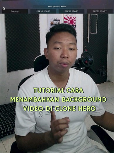Tutorial Cara Menambahkan Background Video di Clone Hero