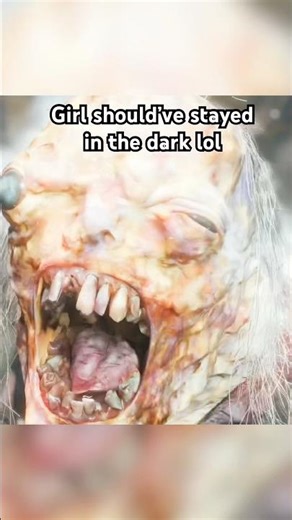 Girl should’ve stayed in the dark lol #residentevil #residentevilrequiem