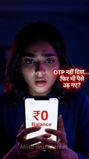 OTP नहीं दिया, फिर भी Account खाली 😱 Screen Share Scam | #facts #upifraud #onlinescam #shorts
