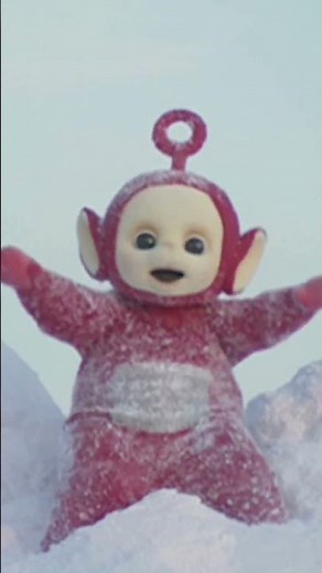 Po Playing in the Snow #shorts