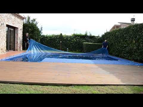 Leaf Pool Cover by Fun&Go Installation