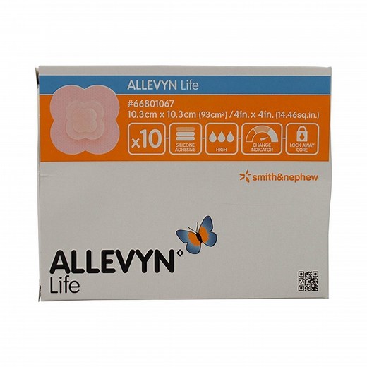 ALLEVYN Life Foam Dressing with Adhesive Border