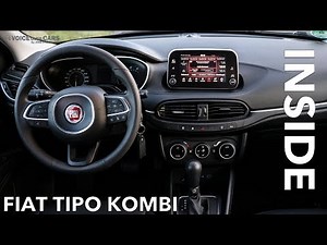 2019 FIAT Tipo Estate Interior Check Test Review Infotainment Apple CarPlay Seat Test