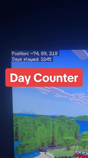 Minecraft bedrock day counter #iitibor #minecraft #bedrock #daycounter #minecraft121 #minecraftupdate
