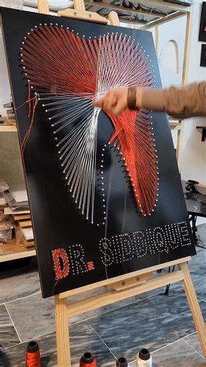 141 reactions · 3 comments | Making tooth logo for Dr. Siddque's كلينيك دندان همدرد Hamdard Dental Clinic | String Art - Crafts | Facebook