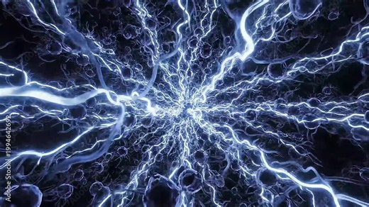 Synaptic Rewiring Neural Connection Brain Neuroplasticity Animation