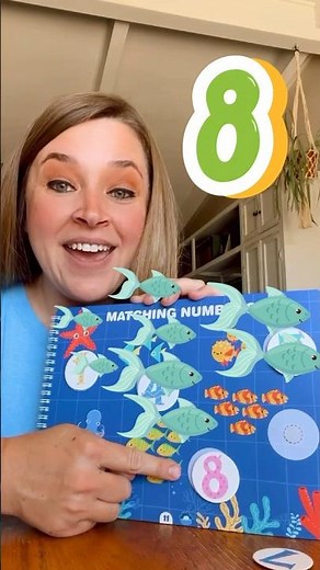 Have FUN Counting Fish 🐠 #kidslearning #toddlerlearning