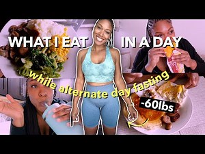 What I Eat While ALTERNATE DAY FASTING for EASY Weight Loss | FEAST WITH ME