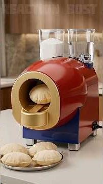 Rechargeable puri and Roti Making machine #food #diy #kitchen #futureguide #kitchentools