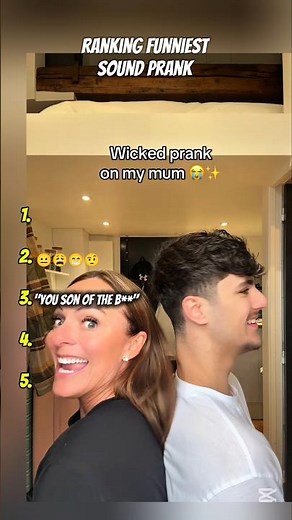 Ranking funniest sound prank😂 #funnyjokes #sound #prank #prankvideo #shorts #shortsviral #pranksound