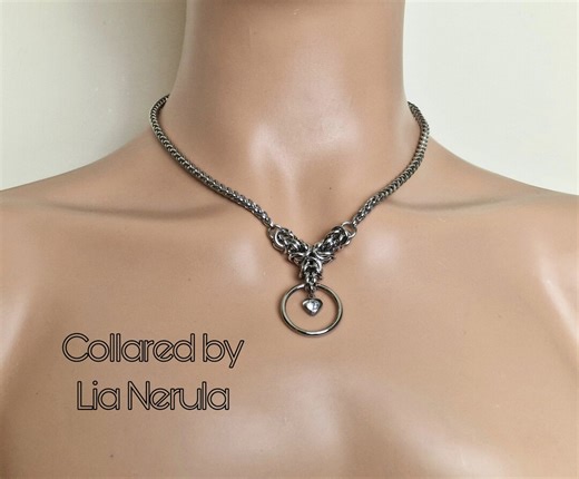Discreet Stainless Steel O Ring Day Collar: DDLG Sub Locking Collar for Little - Etsy