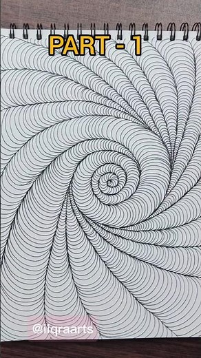 PART - 1 How To Draw Zentangle Art | Easy Zentangle Patterns For Beginners 🌻🌻