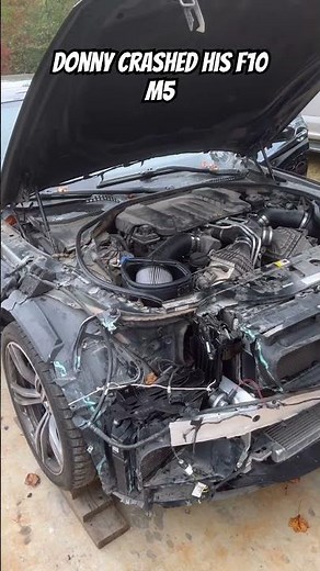 Crashed BMW F10 M5