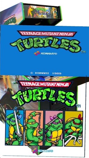 TMNT ARCADE INTRO LET'S GO