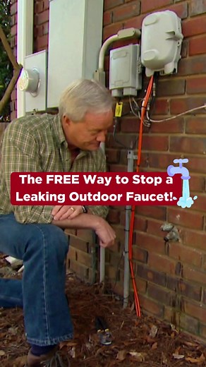 935K views · 9.3K reactions | Don't let a leaky  outdoor faucet drain your bank account! This FREE simple fix may just do the trick. #todayshomeowner #homeowners #leakyfaucet #waterleaks #stoptheleaks #free #savemoney #waterbill #reels #reelsvideo #reelsfb | Today's Homeowner | Facebook