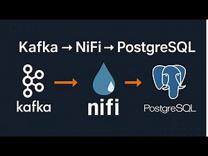 Apache NiFi ETL Tutorial: Stream Data from Kafka to PostgreSQL Step by Step