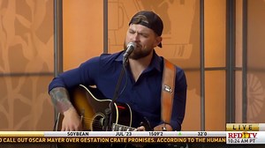 Brandon Davis is a Tennessee native who grew up playing music with his family but it was not until a near-fatal car crash that he began pursuing his dream as a country music artist. He came by to perform "Hearts Don't Rust." Check out his full interview: https://www.rfdtv.com/country-music-artist-brandon-davis-is-where-he-is-today-with-a-little-bit-of-jesus-and-a-whole-lot-of-family | RFD-TV