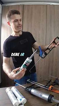 How to use and load a silicone (caulk) gun