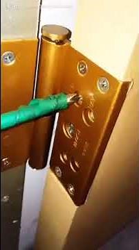 how to install & adjust door hinges, door hinge