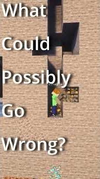 NEVER Dig Straight Down!