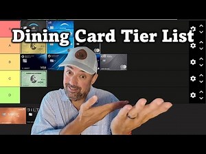 Dining Credit Card Tier List 2025 | Best & Worst Cards for Dining Rewards