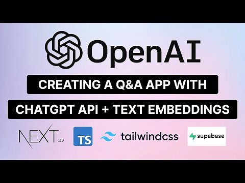 How to create an OpenAI Q&A bot with ChatGPT API + embeddings