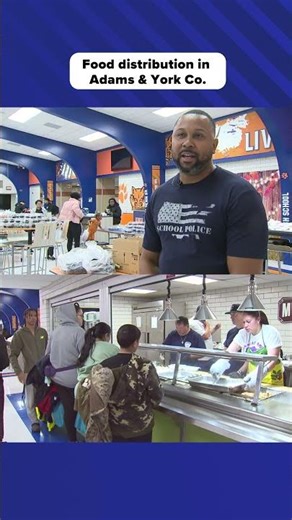 Food distribution events in Adams and York Counties