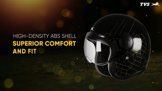 The city isn't a race track; it's a statement. Define your daily ride with the TVS Cruisetown Helmet. ✅UV & Scratch-Resistant Visor for lasting clarity. ✅ISI & DOT Dual Certified Safety. ✅Ergonomic Design perfect for city and highway riding. ✅Quick-Release chin strap for easy use. Get your Cruisetown helmet today! | TVS Motor Company