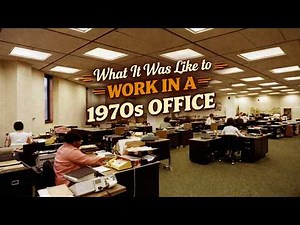 What It Was Like to Work in a 1970s Office