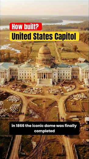 How the United States Capitol Was Built | Epic Cinematic Timelapse